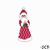 Santa with Candle