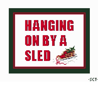Hanging on by a Sled