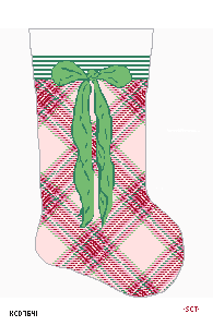 Pink Tartan Stocking