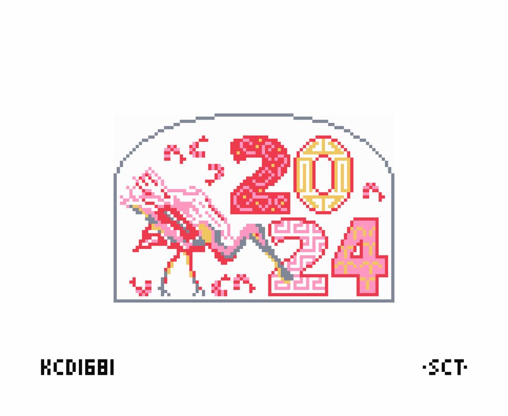 2024 Spoonbill Ornament