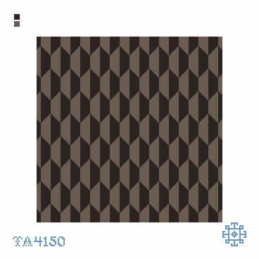 Hexagon - Brown