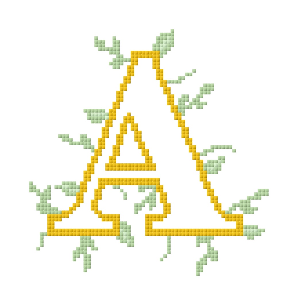 Alphabet A Greenery