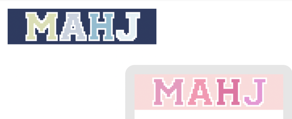 MAHJ Fob - Pink