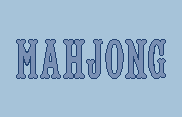 Mahjong - Blue