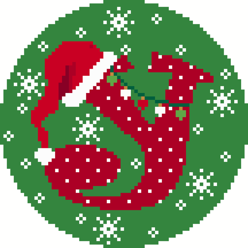 Santa Hat Alphabet - Y