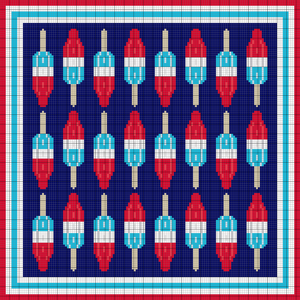 Rocket Pop Large Square