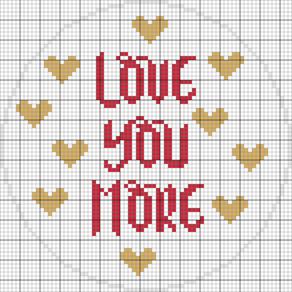 Love you more round